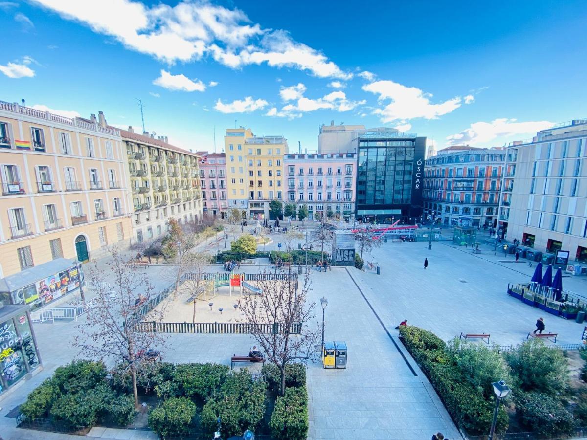 Estudio Doble Con Balcon En Madrid Centro Ngoại thất bức ảnh