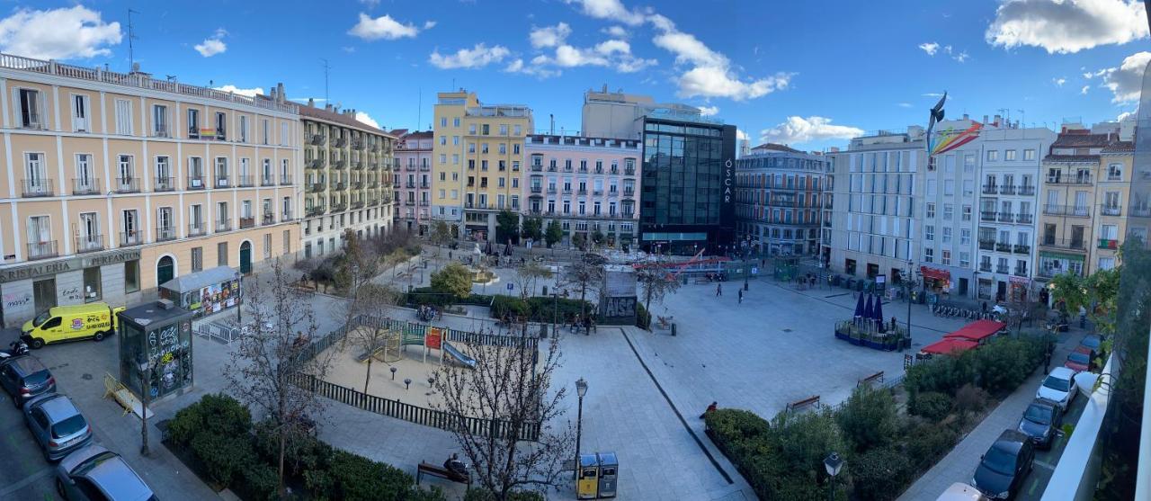 Estudio Doble Con Balcon En Madrid Centro Ngoại thất bức ảnh